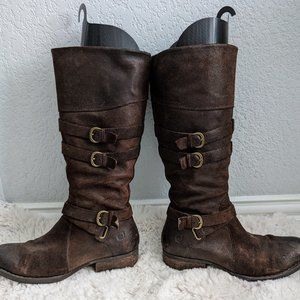 Born Odom Brown Suede Boots